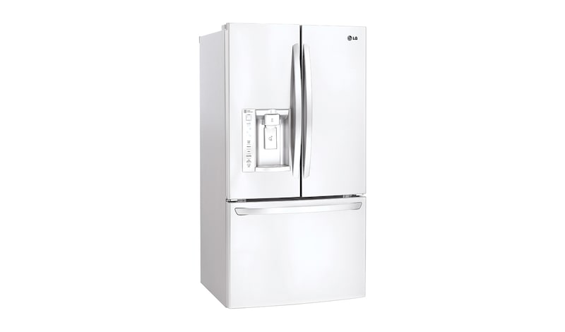 LG Réfrigérateur avec porte à deux battants de 24,2 pi3 , 33 po, LFXS24623W